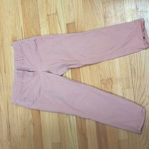 LOFT Dusty Rose Cropped Pants